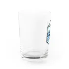 WOWTANIのWOWTANIロゴ　グッズ Water Glass :left