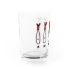 PokuStarの甘エビ x6 Water Glass :left