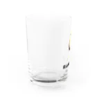 RinRinRinの後ろ向きの猫ちゃん Water Glass :left