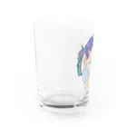 アロサウルスのアサガオ Water Glass :left