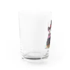 宮雀なずな🎀💚駄菓子屋魔女っ子Vtuberの宮雀なずなグッズ Water Glass :left