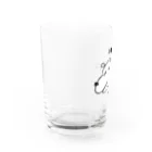 Opapanの左手いぬ Water Glass :left