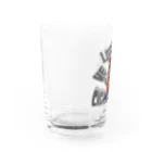 くるみちゃんのゴキブリやさんのWE LOVE C&C Water Glass :left