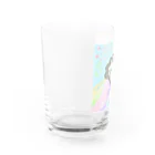 りんさんのゆめみる牡蠣 Water Glass :left