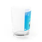 旅するナースのひつじの赤ちゃん モンモン Water Glass :left