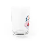 amemugi（あめむぎ）のあしかせ。 Water Glass :left