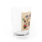 Kanabe studioのお菓子の国のブレイクタイム Water Glass :left