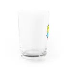 FROG FISH SHOPのことりのチロちゃん〜ドット絵〜 Water Glass :left