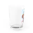 🌸桜の花商店🌸の蒼瀬記念日 Water Glass :left