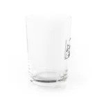 すぺ's shopのまつげを増量した猫 Water Glass :left