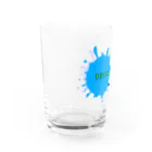 Rugbyshopのcolorful paint Water Glass :left