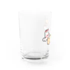 わくわくランドのおもちつきうさぎ Water Glass :left