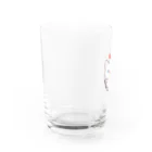 野良猫みーくんのどこでもほめほめみーくん Water Glass :left