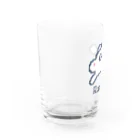 なでしこ@デザインのドット絵うさぎ Water Glass :left