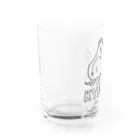 トシゾーのSUZURIのとこのキュウコン（下文字） Water Glass :left