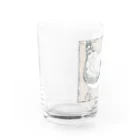 月見里のしあわせキンカチョウ Water Glass :left