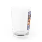 空屋　sorayakusakaの202201010715000　朝日の中のキタキツネ Water Glass :left