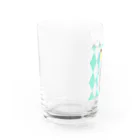 ANIMAL  GOHANのなんでもくりーむそにゃ　緑 Water Glass :left