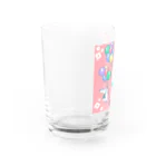 百合花のSpring Water Glass :left