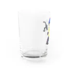 ゲーミングおとうさん🎮【クリサポ：OTOSAN】のゲーミングおとうさん Water Glass :left