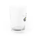 衣紋掛け✖︎ハンガーの月のうさぎ Water Glass :left