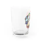 テクノポリスデザインのゲーセン猫（GAMECENTER TECNOPOLIS Ver.） Water Glass :left