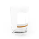 キッズモード某の右から白ポン ( 麻雀グッズ ) Water Glass :left