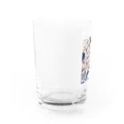 ym_dot_の夜桜 Water Glass :left