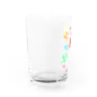 ポイズン抹茶のいろいろキノコ Water Glass :left