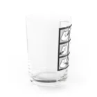 osaraba_chameropiの喫煙くまちゃん愛好会 Water Glass :left