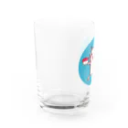 ネコのうーたんになりたいくちばしショップの「にゃすし又はすしにゃ」すし好き専用 Water Glass :left