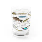 うぱさんのFRESHWATER FISHグラス Water Glass :left