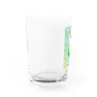 BARE FEET/猫田博人のメロンソーダフロート Water Glass :left