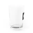 SquareHeadFactoryのSquareHeadFactoryロゴ Water Glass :left