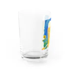 Rex Fitnessのビール（ゴッホ風） Water Glass :left