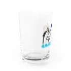 萩之助のゆるふわ馬牧場の馬が合う Water Glass :left