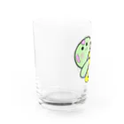 かめんちゅ(亀人)のウミアカちゃんラインスタンプ販売記念商品 Water Glass :left