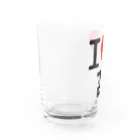 한글팝-ハングルポップ-HANGEUL POP-のI LOVE 김-I LOVE 金・キム- Water Glass :left