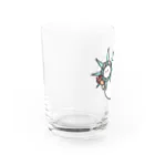 ウサギ幕府のおまんじゅうウサギ【ウサギ幕府】 Water Glass :left