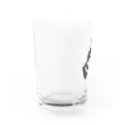 お髭ちゃんのおみせ。のハテナ猫ちゃん Water Glass :left