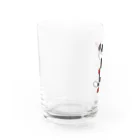 NOUMARUの犬ヒーロー Water Glass :left