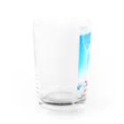 空間ペインター芳賀健太のアマビエの祈り～HANA～ Water Glass :left