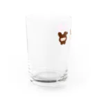 ちびもりのちいちゃん🧒ときどきUSAGI🐰 Water Glass :left