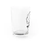 あふろっち商店のアフロ Water Glass :left