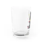 こたまおショップ【公式】の【まおたろう】たいやきもぐもぐ Water Glass :left