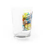 ハルティン<designed by an architect>のART×名建築 パルテノン神殿 Water Glass :left