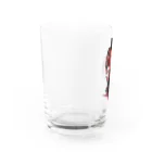 TKMのムテキマン(ロゴ無し) Water Glass :left