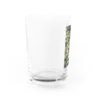 月澄狸の開花中のゴシキドクダミ Water Glass :left