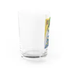 おさかなキングクラブの美術館のお土産屋さんにありそうなやつ Water Glass :left