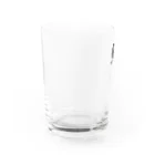TastyTimeのTastyTime＜サークルロゴ・ブラック＞ Water Glass :left